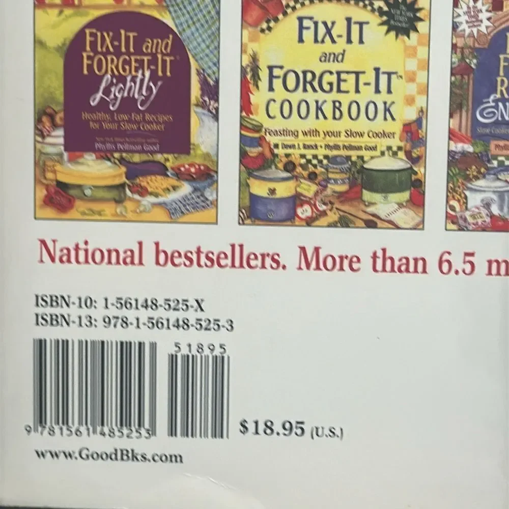 Fix-It and Enjoy-It! Cookbook by Phyllis Pellman Good